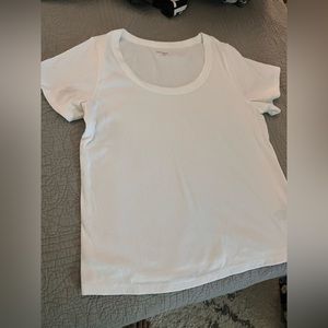 Old Navy ribbed t-shirt, white, new never used, size 2x